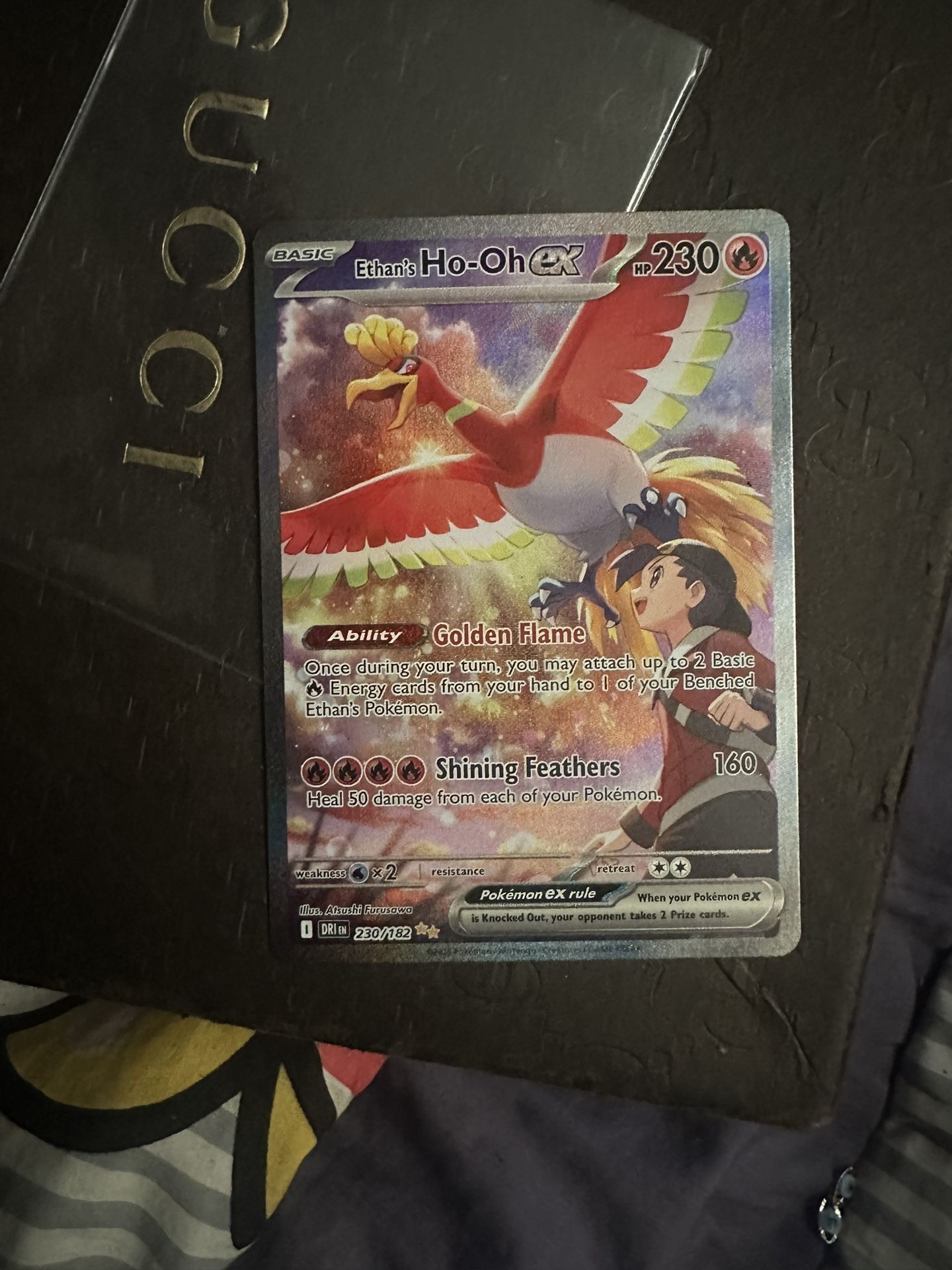Ethan's Ho-Oh ex - 230/182 - SV10: Destined Rivals
