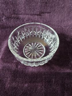 Vintage Waterford Crystal decorative bowl