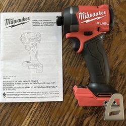Milwaukee M18 FUEL Impact Driver.  Brand NEW.  Tool Only.  NUEVO.