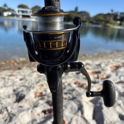 🐠 Preowned Daiwa BG4000 Reel & Custom Made Rod 10-20 7FT Fast Action🔥 