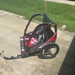 Allen Sports Deluxe Steel 2-Child Bicycle Trailer