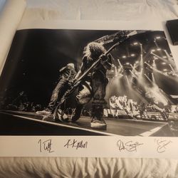 Def Leppard Limited Edition Print,  9 Of 10, Manchester,  UK 2018