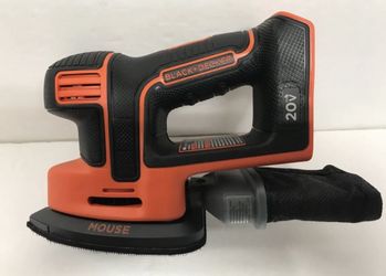 Enhanced Performance BLACK + DECKER 20V MAX MOUSE SANDER – Brand New!