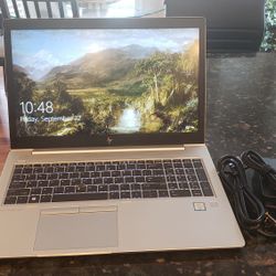 HP EliteBook 850 G6, laptop, I5, 1.9 GHZ, 16GB, WIN 10, 237 GB SSD HD, USB Ports, HDMI 
