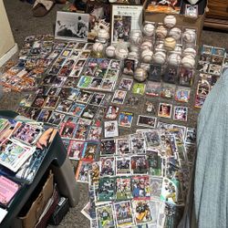 Need My Cool Stuff Gone And Money For Vacation!! sports cards memorabilia autograph game used rookies lots owe’re talking Mark McGuire Reggie Jackson.