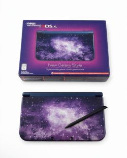 New Nintendo 3DS XL - New Galaxy Style - Very Good Condition - With Box + Stylus - Tested & Working