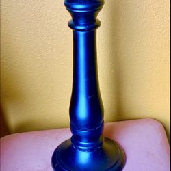WOODEN PILLAR CANDLE HOLDER (SALE)