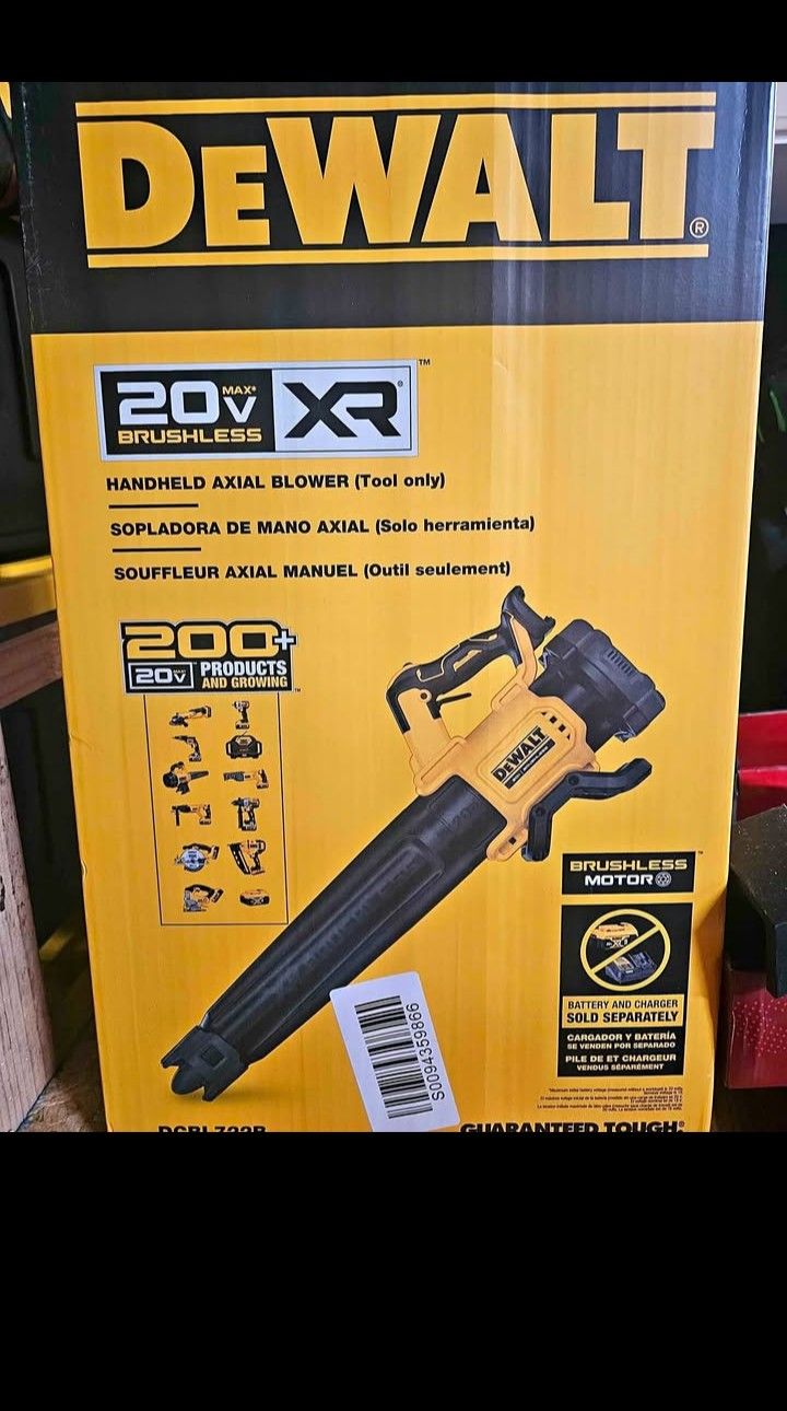 DeWalt New Blower XR Brushless 20v - No Battery