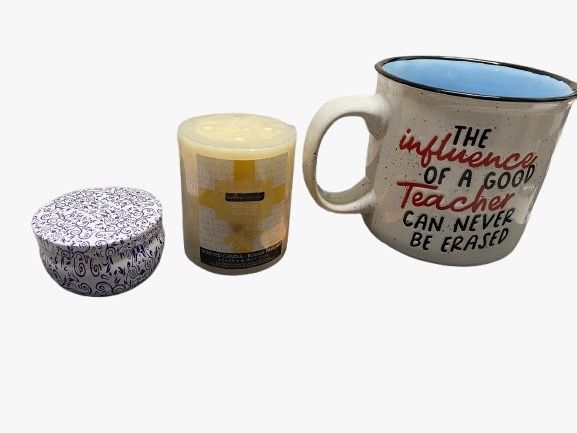 Teacher Mug And Vanilla Candle Gift Set Appreciation New
