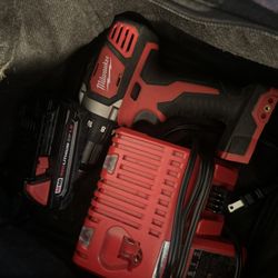 Milwaukee Drill And Charger 