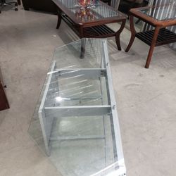 Glass TV Stand 