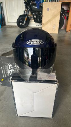 Motorcycle Helmet GM17-SPC Open Face Honda Blue L