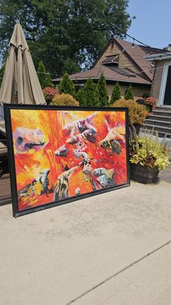 LARGE WAL ART 73" By 49"