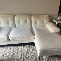White Sectional Couch