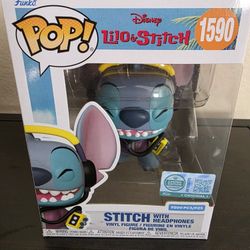 Lilo And Stitch With Headphones Funkopop 