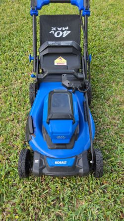 Kobalt 40v Push Mower Battery Included