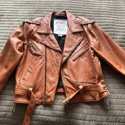 Vintage LA Roxx leather jacket 