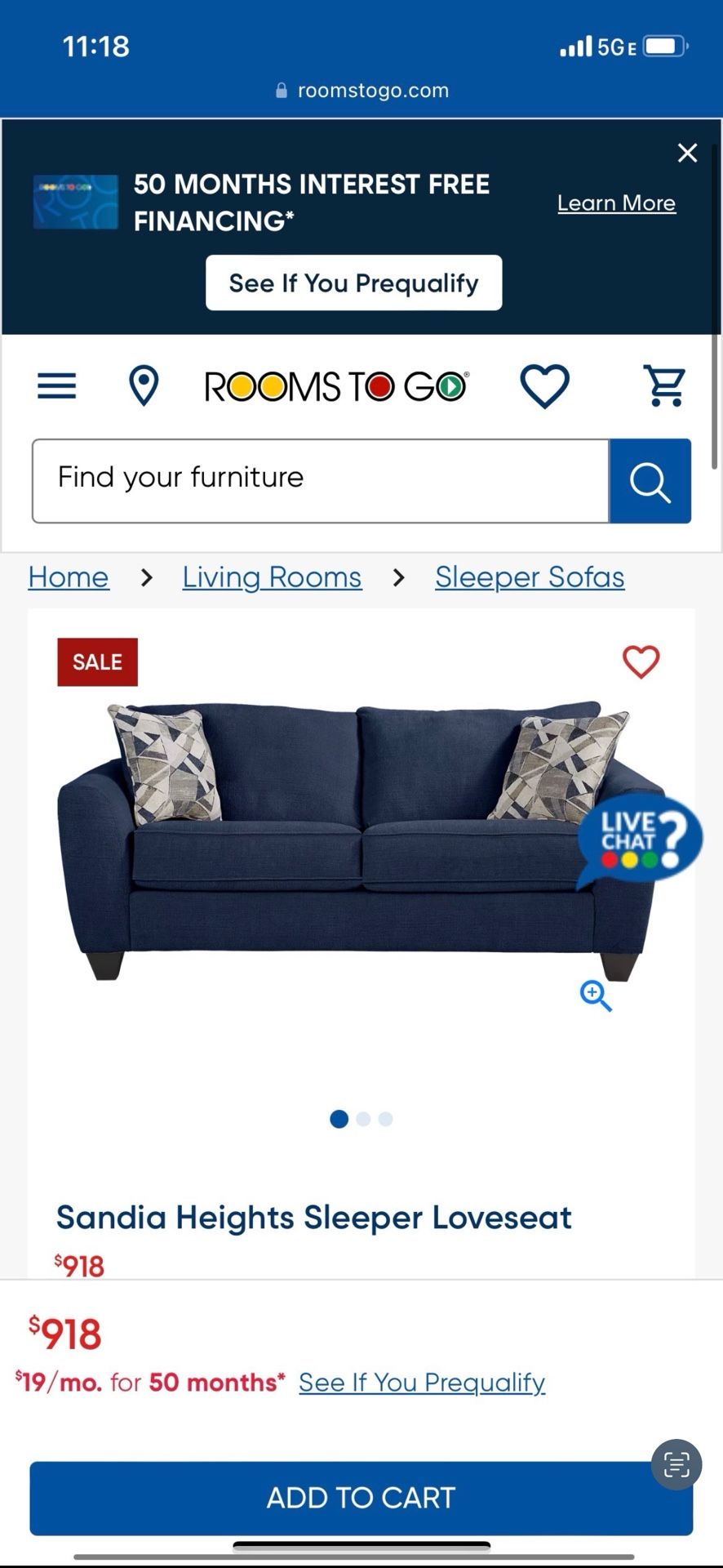 Pull Out Sofa Bed