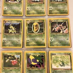 108 Vintage to Modern Pokemon Cards Lightly Played