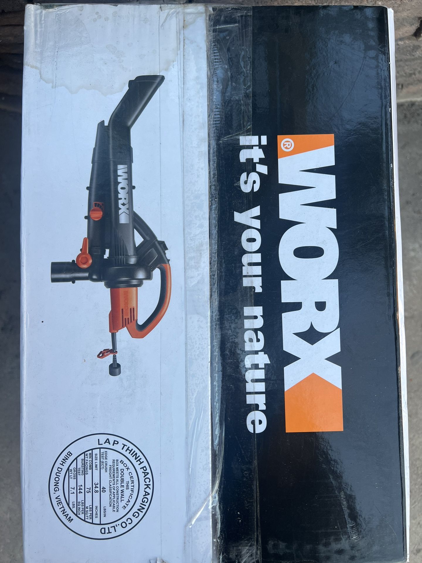 120 MPH 350 CFM 12 Amp Electric Leaf Blower/Mulcher/Vac with Metal