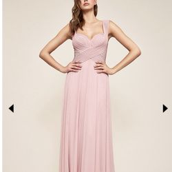 Dress MARCIANA SLEEVELESS PINTUCK GOWN