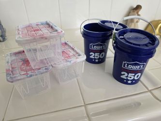 Teeny Totes and buckets