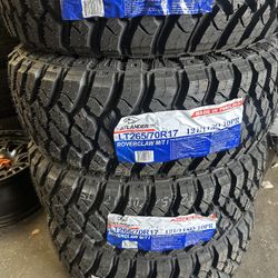 LT 265/70/17 Atlander MT New Mounted And Balanced Montadas Y Balanciadas Gratis