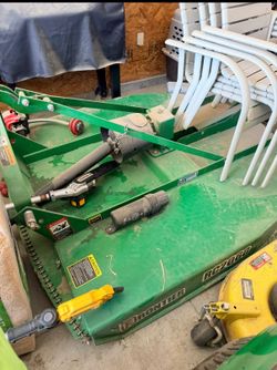 John Deere Bush hog and Planer