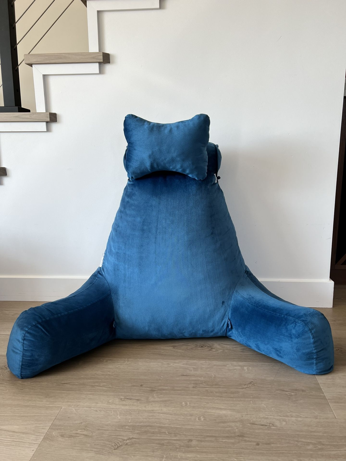 XXL Bed Rest Reading Pillow Ergonomic Design Good Back Support