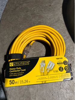Generator Cord 100 Ft And 50 Ft Contractor Cord All New This Is Over $240 Plus Tax