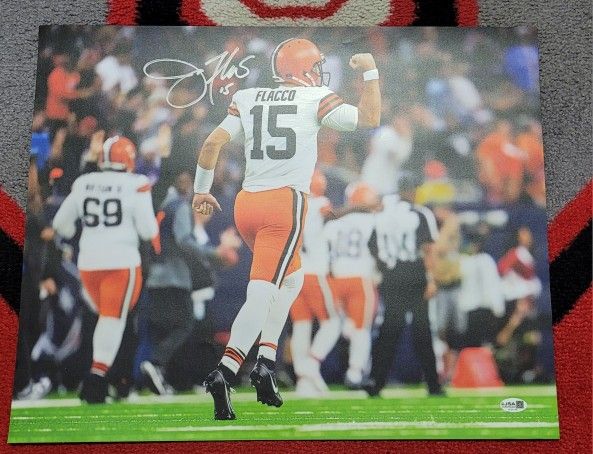 Joe Flaco Autograph Photo