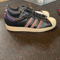 New Adidas Superstar Lakers Size 10 DS
