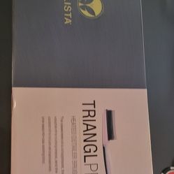 Calista Triangle Pro Hair Brush Heater Straightener Curler New 