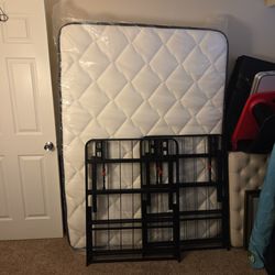 Mattress and bed frame