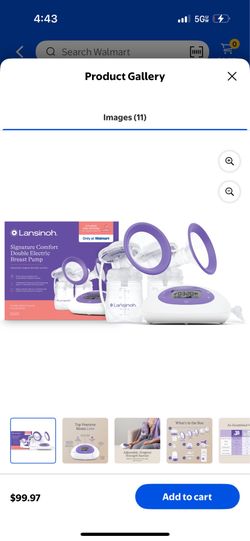 Electric and manual lansinoh pumps with all parts