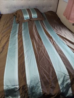 bedspread and pillowcase, Queen size