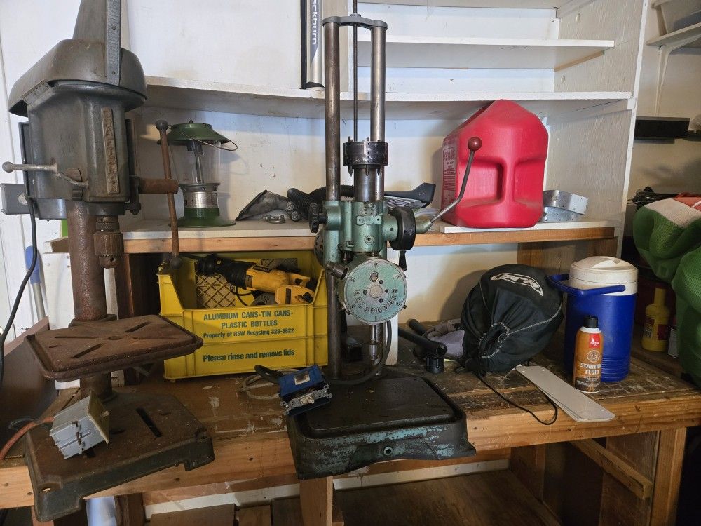 Burgmaster 6-Turret Drill Press