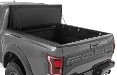 Hard Tri-Fold Flip Up Bed Cover 5'7" Bed | Ford F-150 (21-25)/F-150 Lightning (22-25)