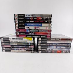 Lot of 20 Sony PlayStation 2 Games PS2