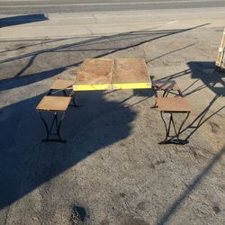 Camping Table and Chairs