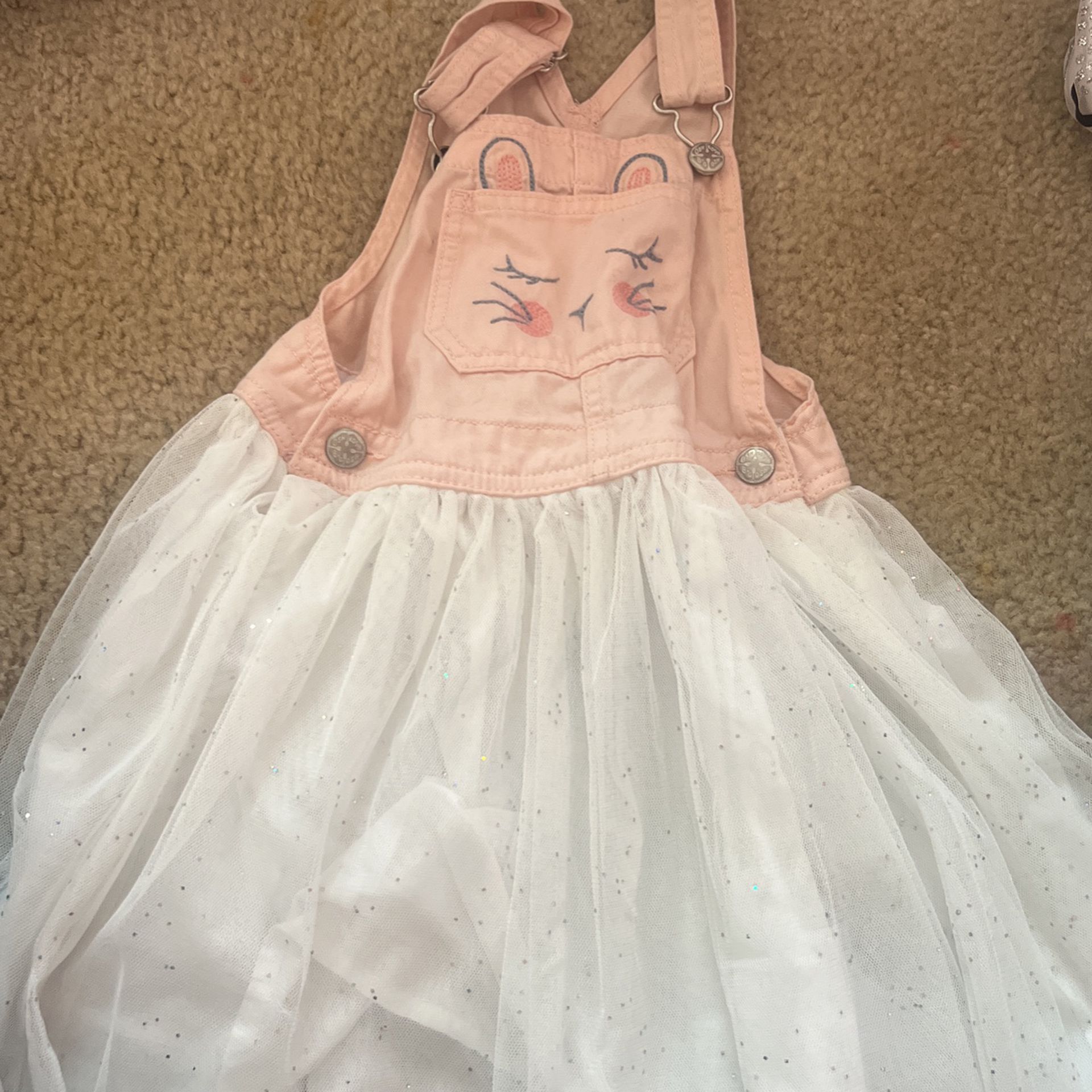 Bunny Overall Dress