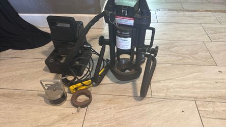 Gates MobileCrimp 4-20 Digital Dial Hydraulic Hose Crimper, with 1/2 hp AC Pump