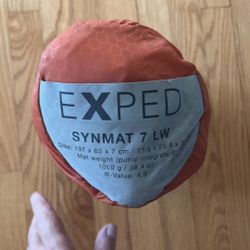 Hiking Sleeping Pad Exped Synmat Xp LW 77.6" X 25.6"