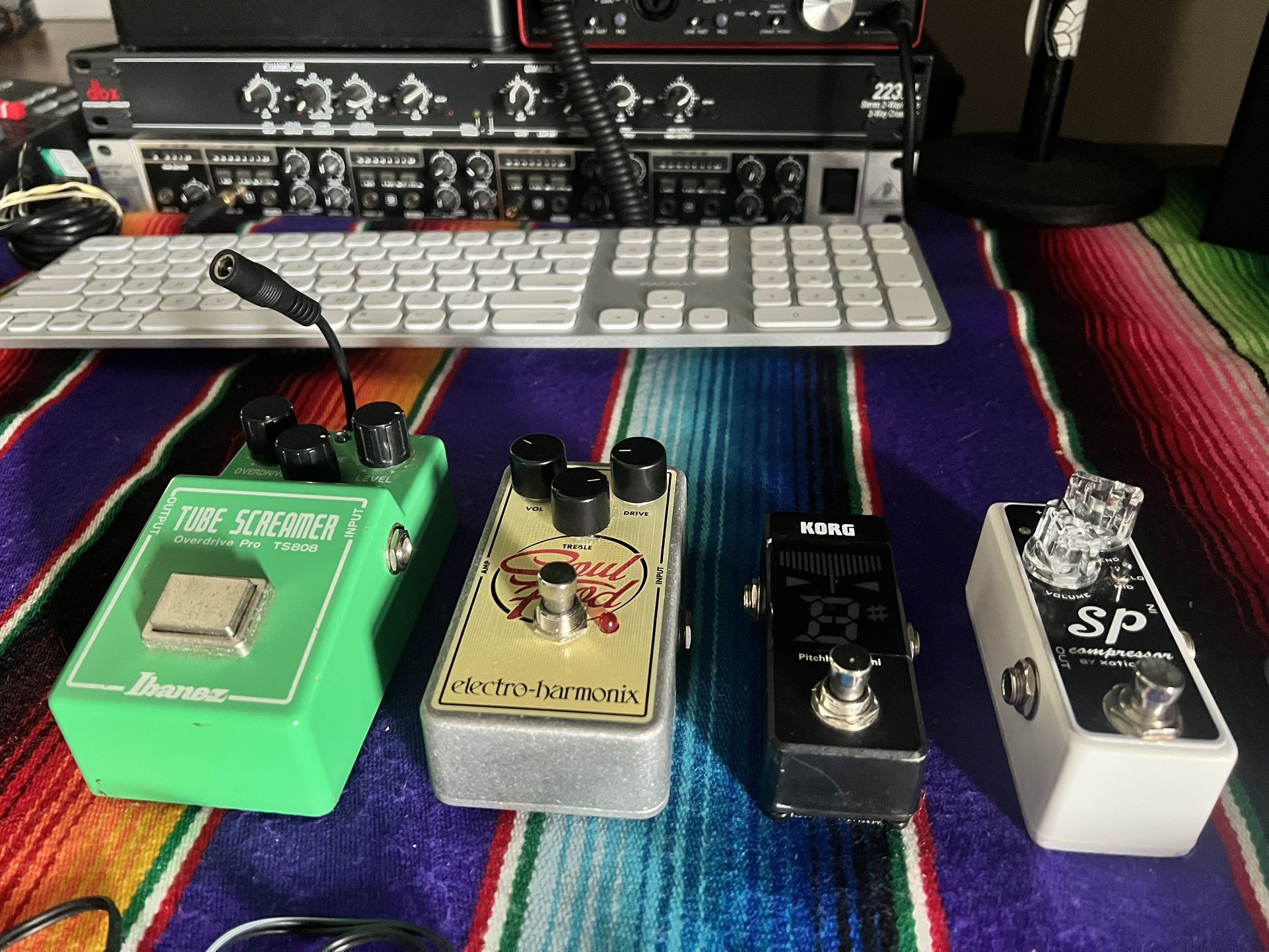 Guitar Pedals - Tube Screamer - Soul Food - Tuner - Compressor