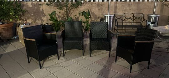 Set of 4 patiojoy chairs