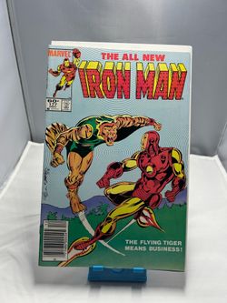 Marvel Comics The All New Iron Man #177 Dec 1983 Iron Man Flying Tiger