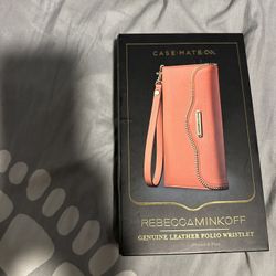 iPhone 6 Plus  Wallet Case-wristlet Leather