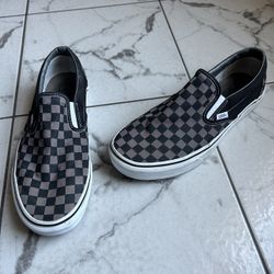 Vans checkerboard slip-on shoes men size 11 Men size 11