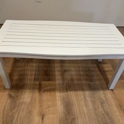 White Coffee Table, Freshly Painted! $50 OBO 