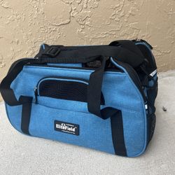 EliteField Soft-Sided Airline-Approved Pet Carrier Bag in turquoise.  